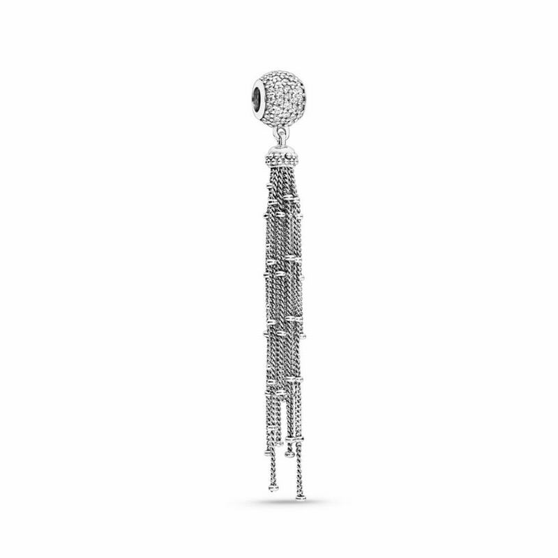 Pandora Enchanted Tassel Pendant Charm NZ, Sterling Silver (678235-WQF)